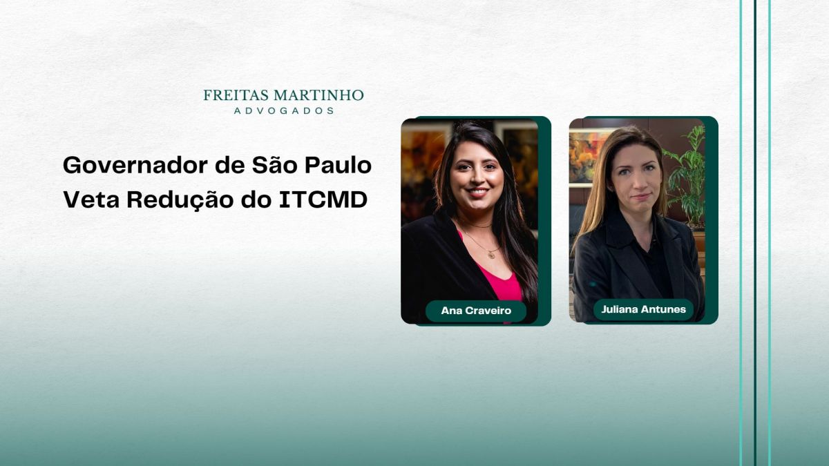 5 Ana Craveiro e Juliana Antunes Governador de Sao Paulo Veta Reducao do ITCMD