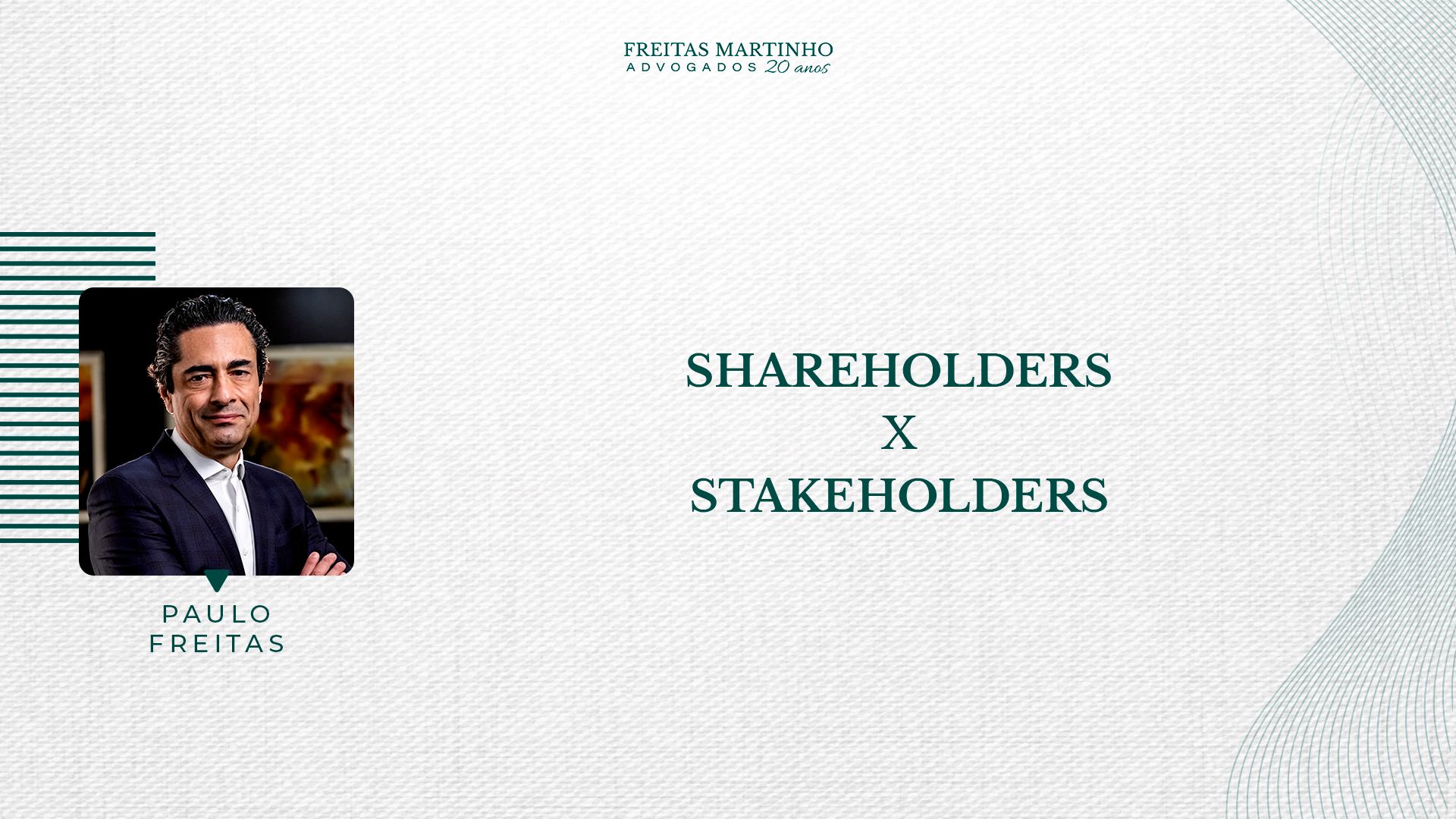 ARTIGO Site Shareholders e Stakeholders